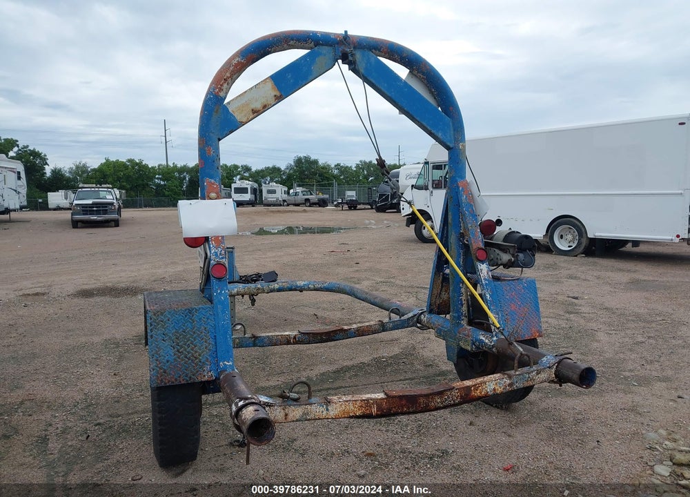 1976 HOMEMADE U SHAPED PROPANE TANK HAULER VIN: 00000000S00539KAN