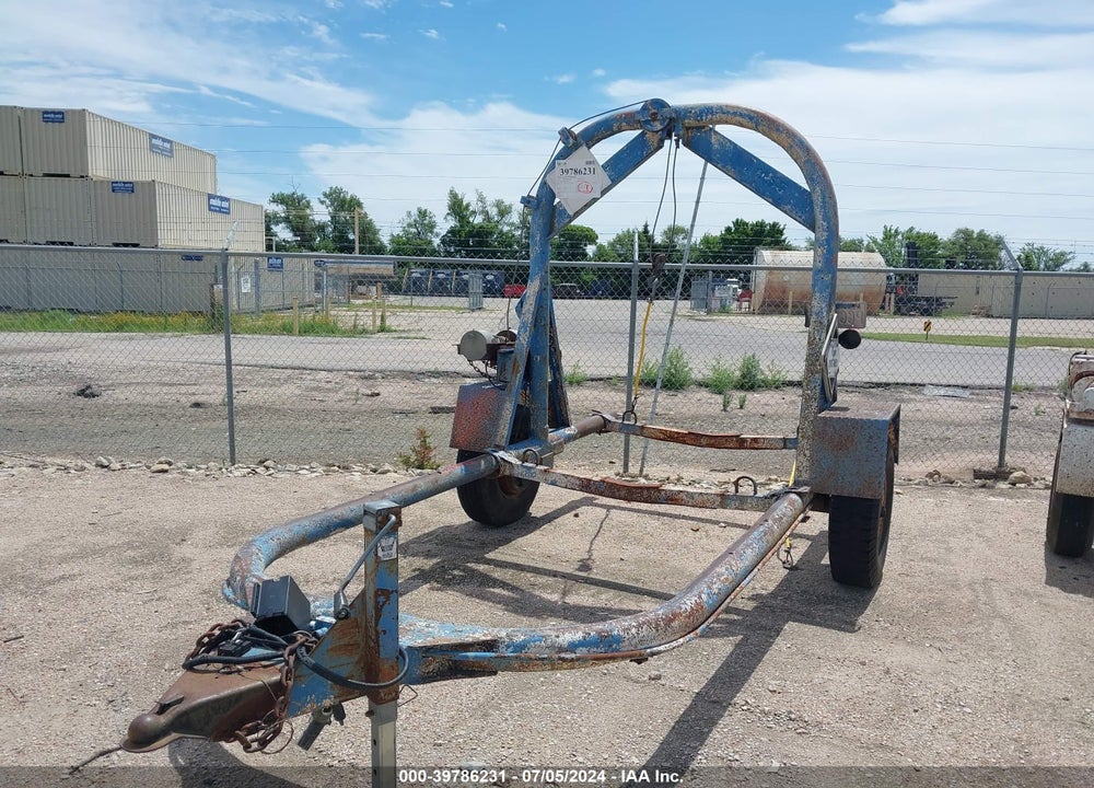 1976 HOMEMADE U SHAPED PROPANE TANK HAULER VIN: 00000000S00539KAN