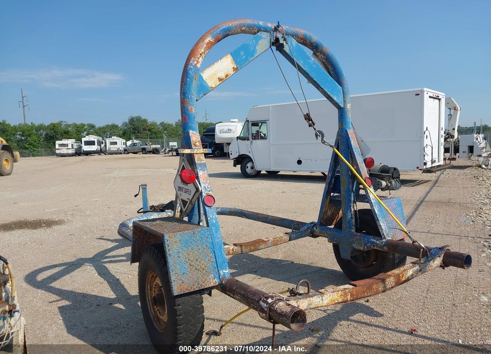 1976 HOMEMADE U SHAPED PROPANE TANK HAULER VIN: 00000000S00539KAN