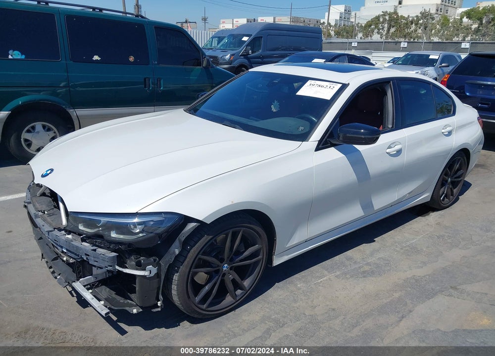2022 BMW 330I VIN: 3MW5R1J07N8C45355