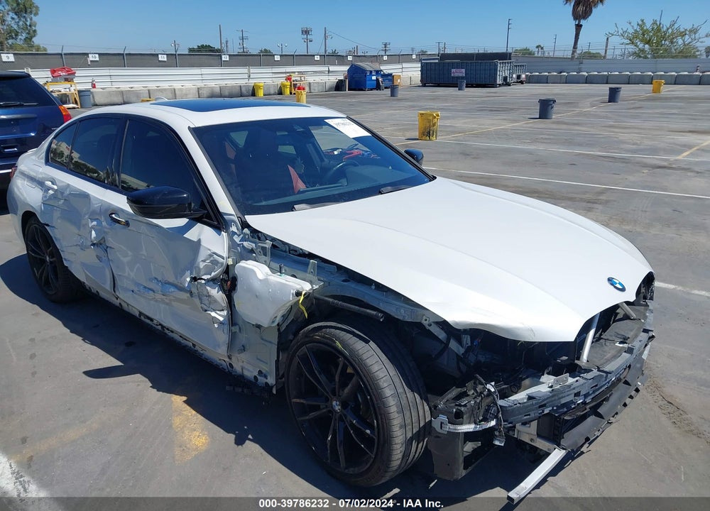 2022 BMW 330I VIN: 3MW5R1J07N8C45355