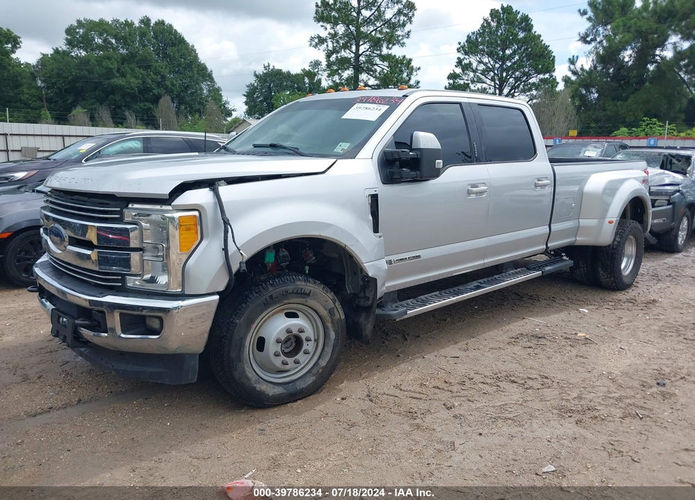2017 FORD F-350 LARIAT VIN: 1FT8W3DT7HEF30634