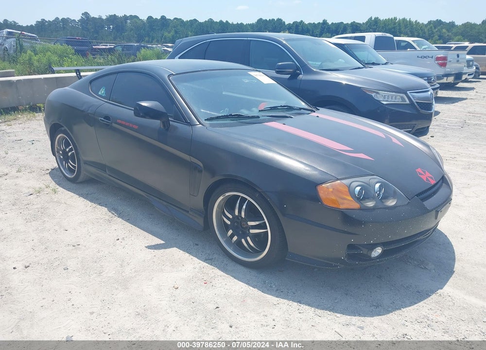 2003 HYUNDAI TIBURON GT V6 VIN: KMHHN65F53U070509