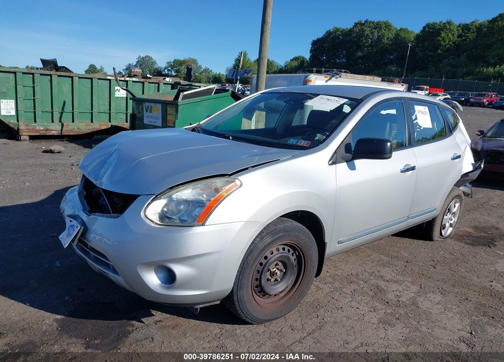 2013 NISSAN ROGUE S VIN: JN8AS5MV9DW601786
