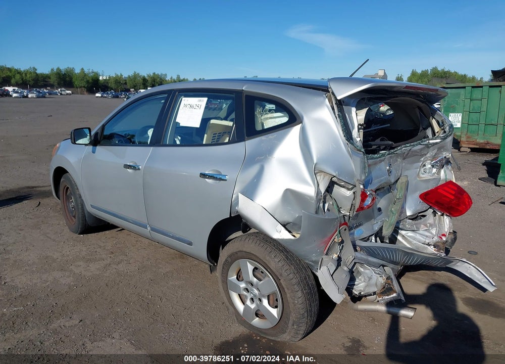 2013 NISSAN ROGUE S VIN: JN8AS5MV9DW601786