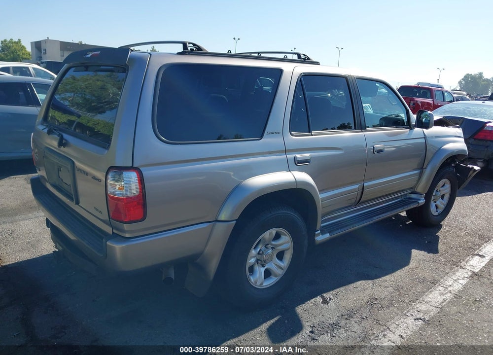 2001 TOYOTA 4RUNNER LIMITED V6 VIN: JT3HN87R110339864