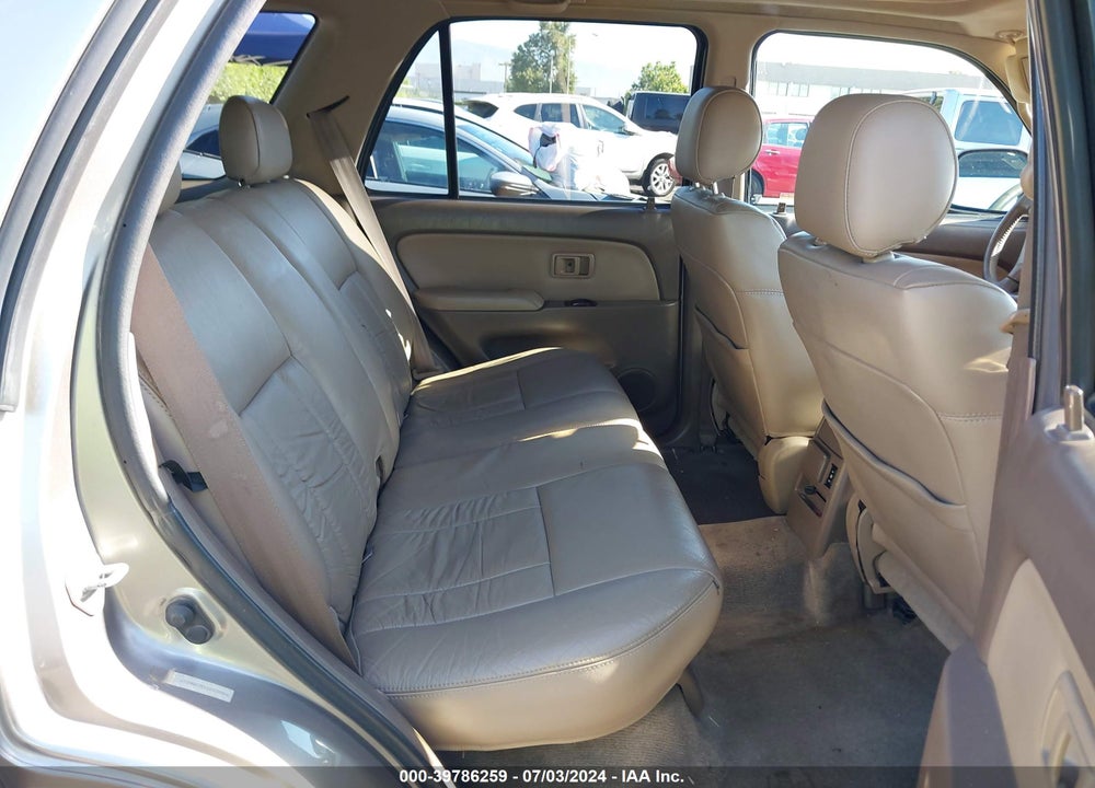 2001 TOYOTA 4RUNNER LIMITED V6 VIN: JT3HN87R110339864
