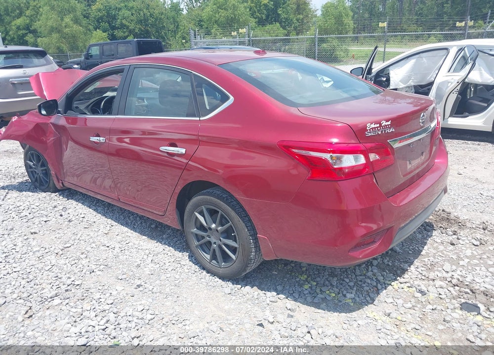 2016 NISSAN SENTRA SV VIN: 3N1AB7AP5GY309212