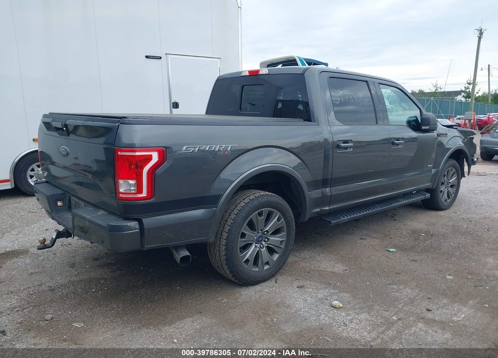 2016 FORD F-150 XLT VIN: 1FTEW1EPXGFB86251