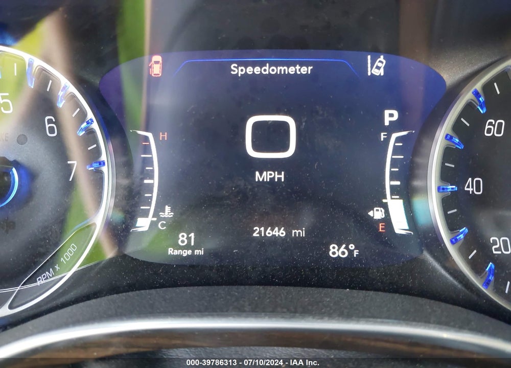 2021 CHRYSLER PACIFICA PINNACLE AWD VIN: 2C4RC3PG5MR525537