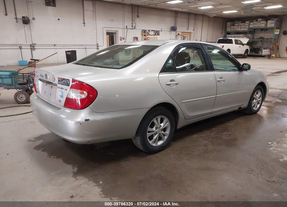 2004 TOYOTA CAMRY LE V6 VIN: 4T1BF32K74U583698