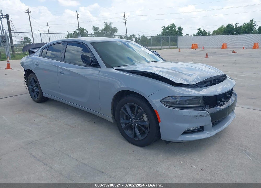 2022 DODGE CHARGER SXT AWD VIN: 2C3CDXJG9NH184366