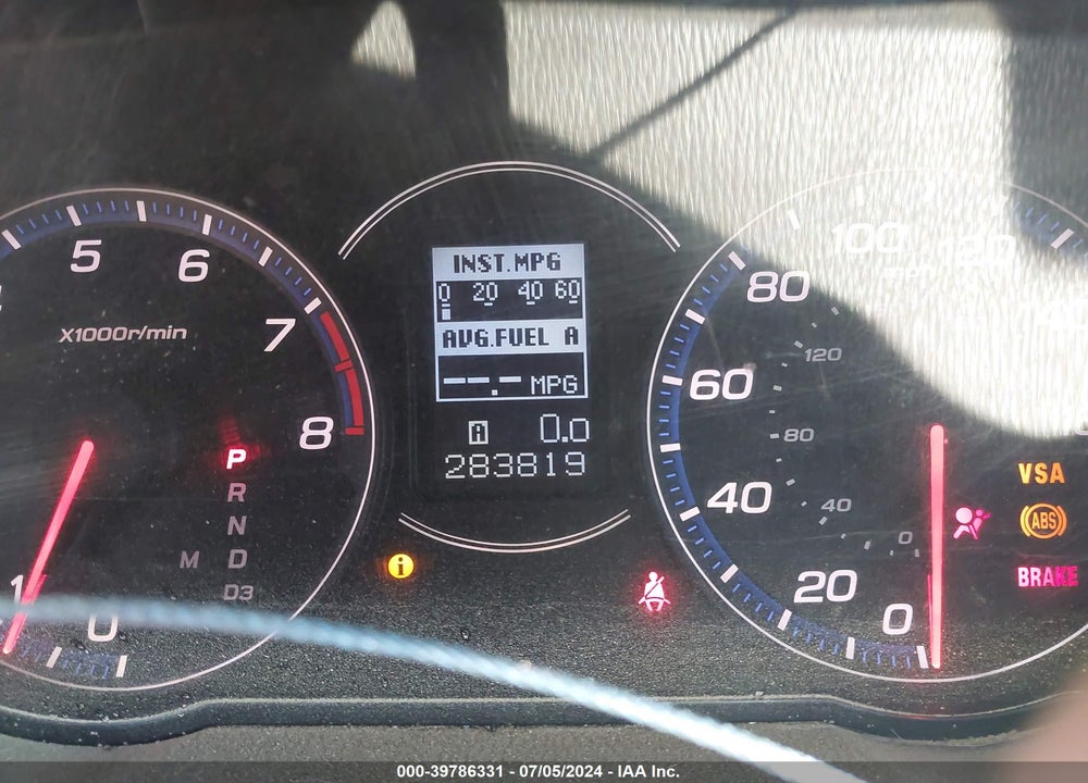 2006 ACURA TSX VIN: JH4CL96986C020050