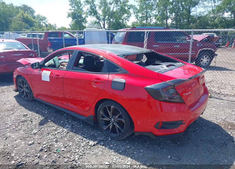 2020 HONDA CIVIC SPORT VIN: 2HGFC2E81LH526957