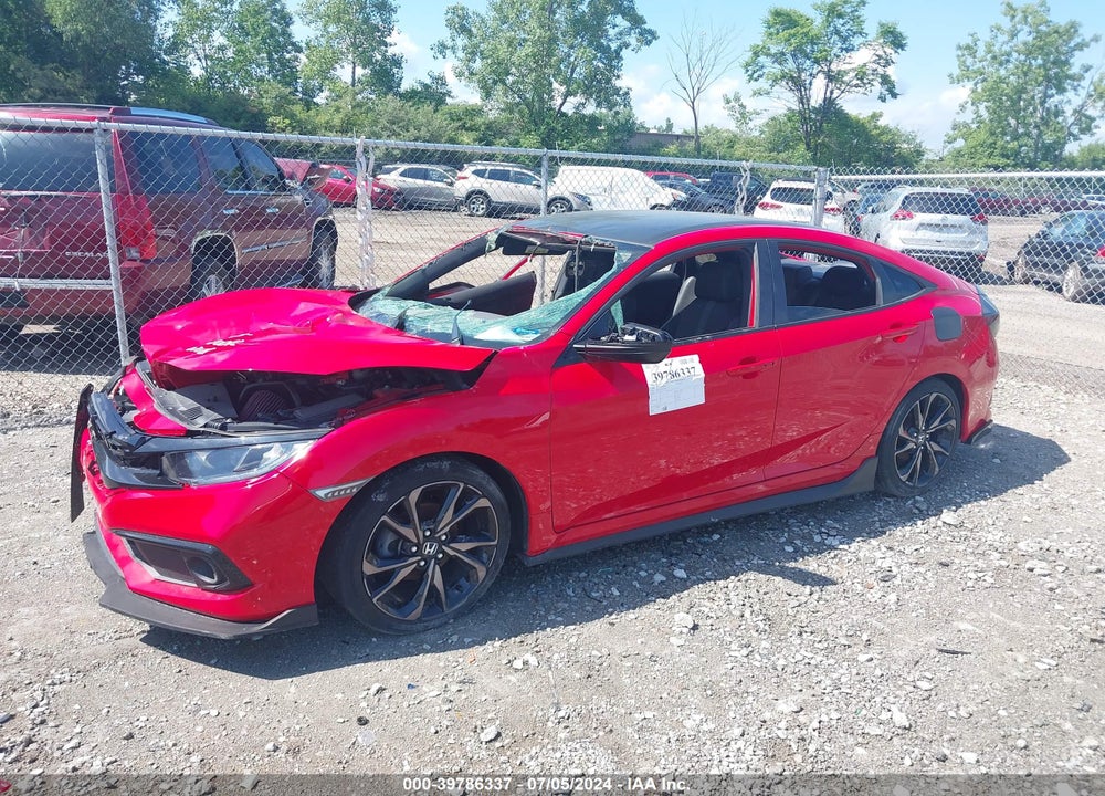 2020 HONDA CIVIC SPORT VIN: 2HGFC2E81LH526957