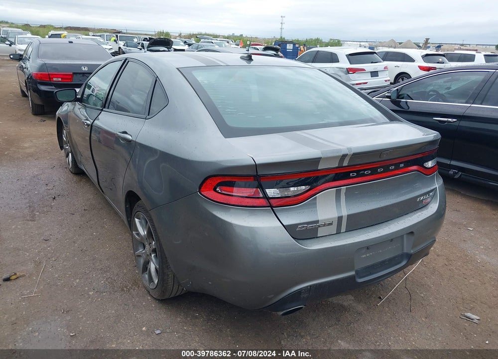 2013 DODGE DART RALLYE VIN: 1C3CDFBH0DD159112
