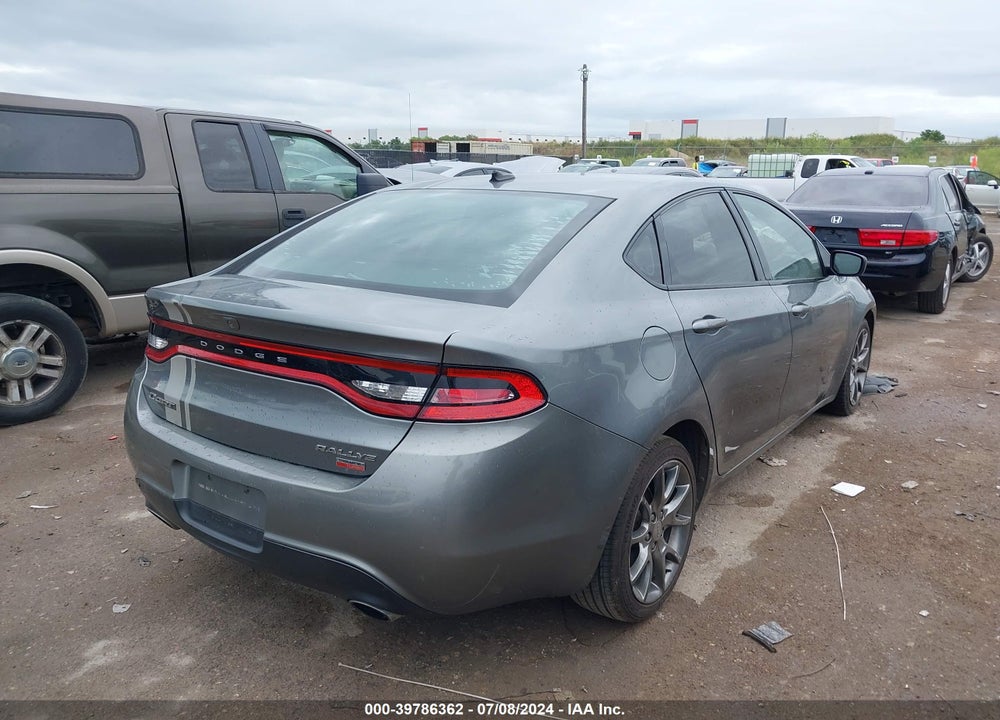 2013 DODGE DART RALLYE VIN: 1C3CDFBH0DD159112
