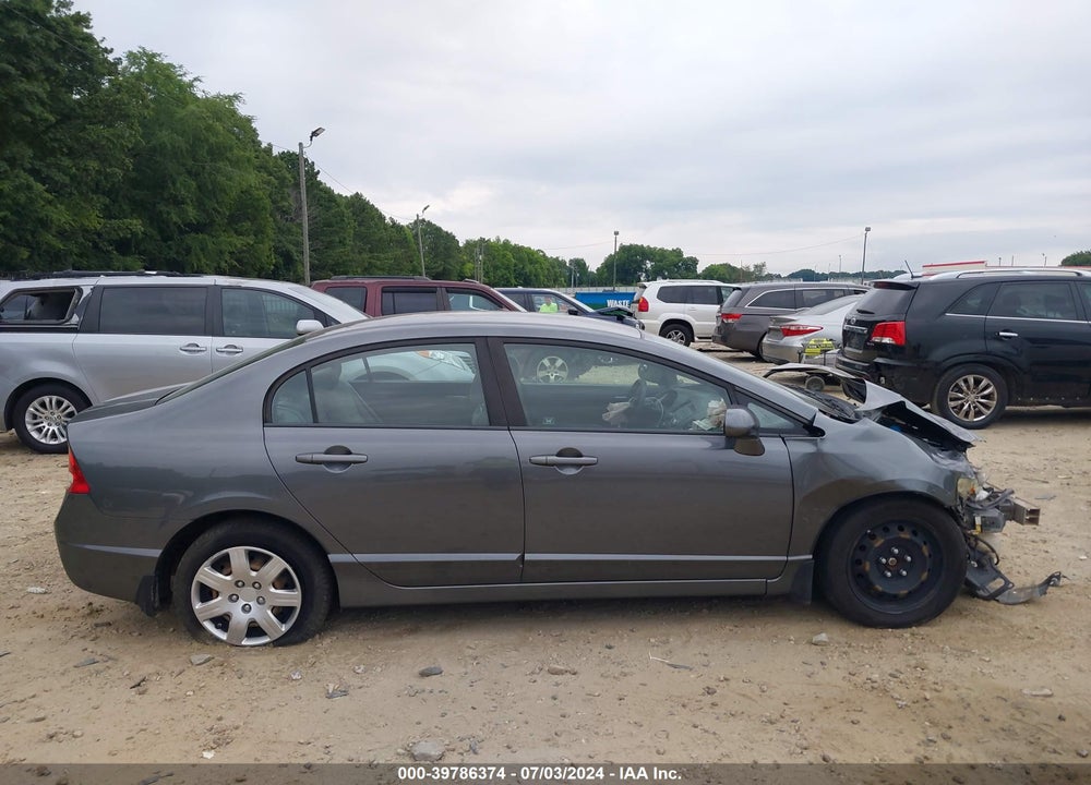 2010 HONDA CIVIC LX VIN: 19XFA1F56AE018334