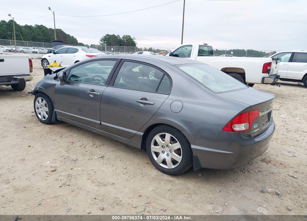 2010 HONDA CIVIC LX VIN: 19XFA1F56AE018334