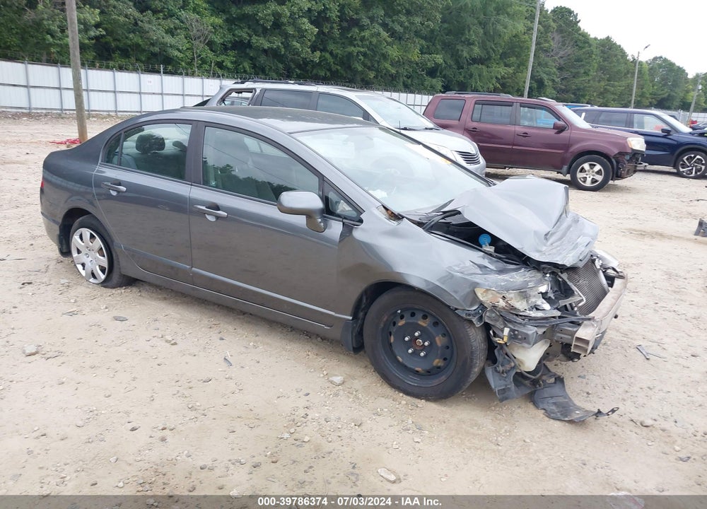 2010 HONDA CIVIC LX VIN: 19XFA1F56AE018334