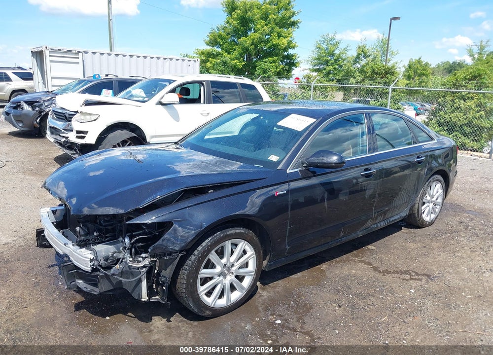 2015 AUDI A6 3.0T PREMIUM PLUS VIN: WAUFGAFC0FN020819