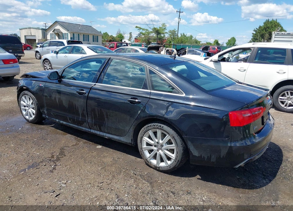 2015 AUDI A6 3.0T PREMIUM PLUS VIN: WAUFGAFC0FN020819