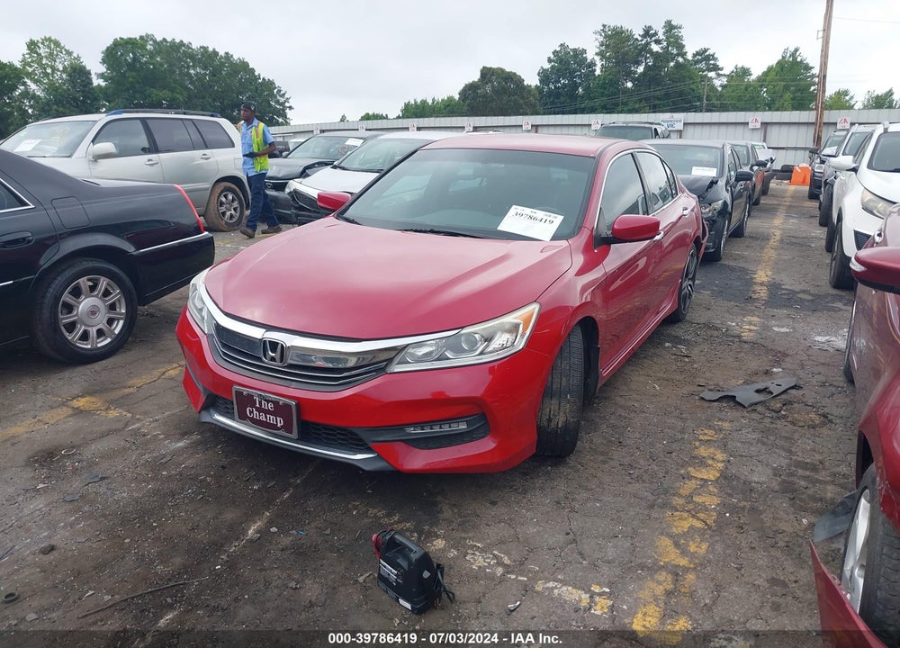 2017 HONDA ACCORD SPORT VIN: 1HGCR2F53HA153416