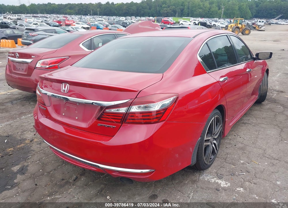 2017 HONDA ACCORD SPORT VIN: 1HGCR2F53HA153416