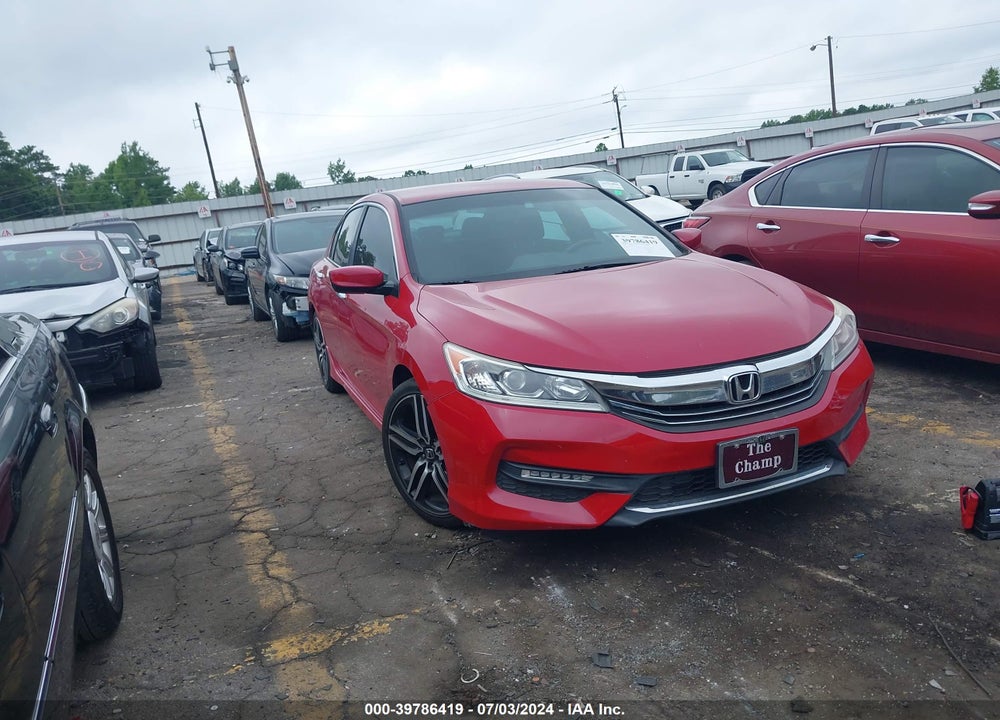 2017 HONDA ACCORD SPORT VIN: 1HGCR2F53HA153416