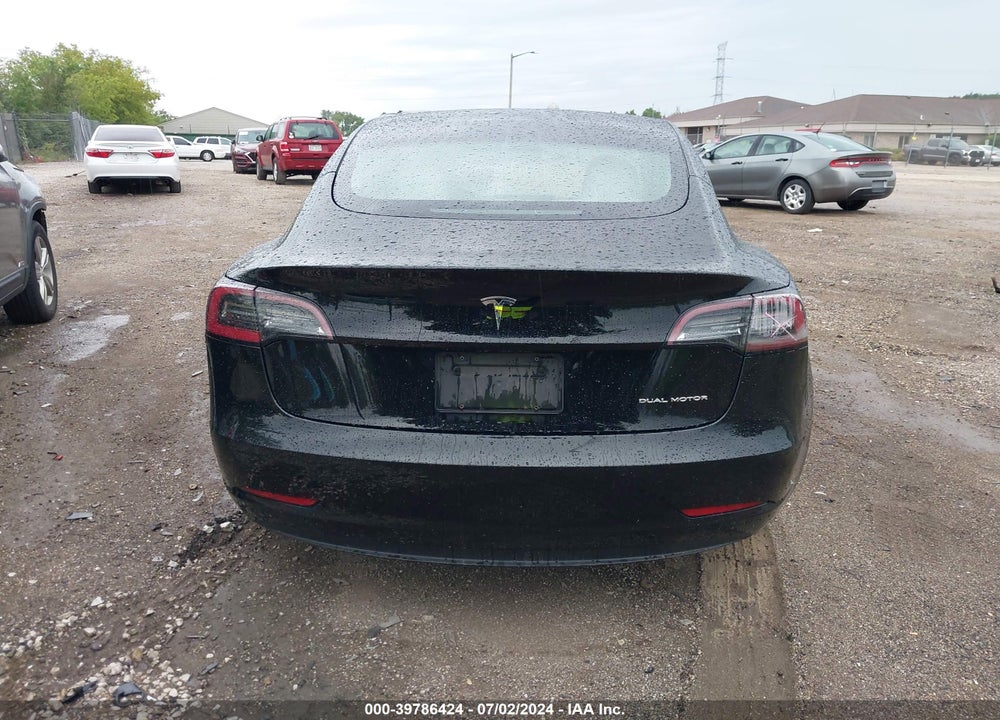 2021 TESLA MODEL 3 LONG RANGE DUAL MOTOR ALL-WHEEL DRIVE VIN: 5YJ3E1EB6MF032683