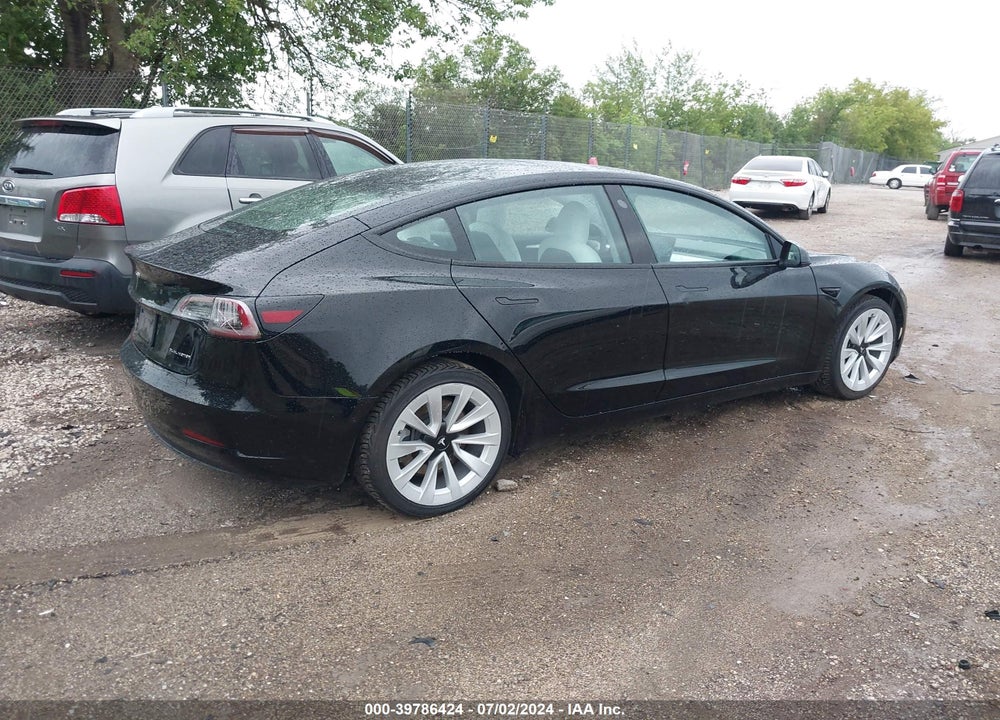2021 TESLA MODEL 3 LONG RANGE DUAL MOTOR ALL-WHEEL DRIVE VIN: 5YJ3E1EB6MF032683
