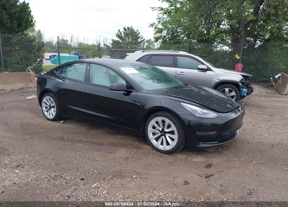 2021 TESLA MODEL 3 LONG RANGE DUAL MOTOR ALL-WHEEL DRIVE VIN: 5YJ3E1EB6MF032683