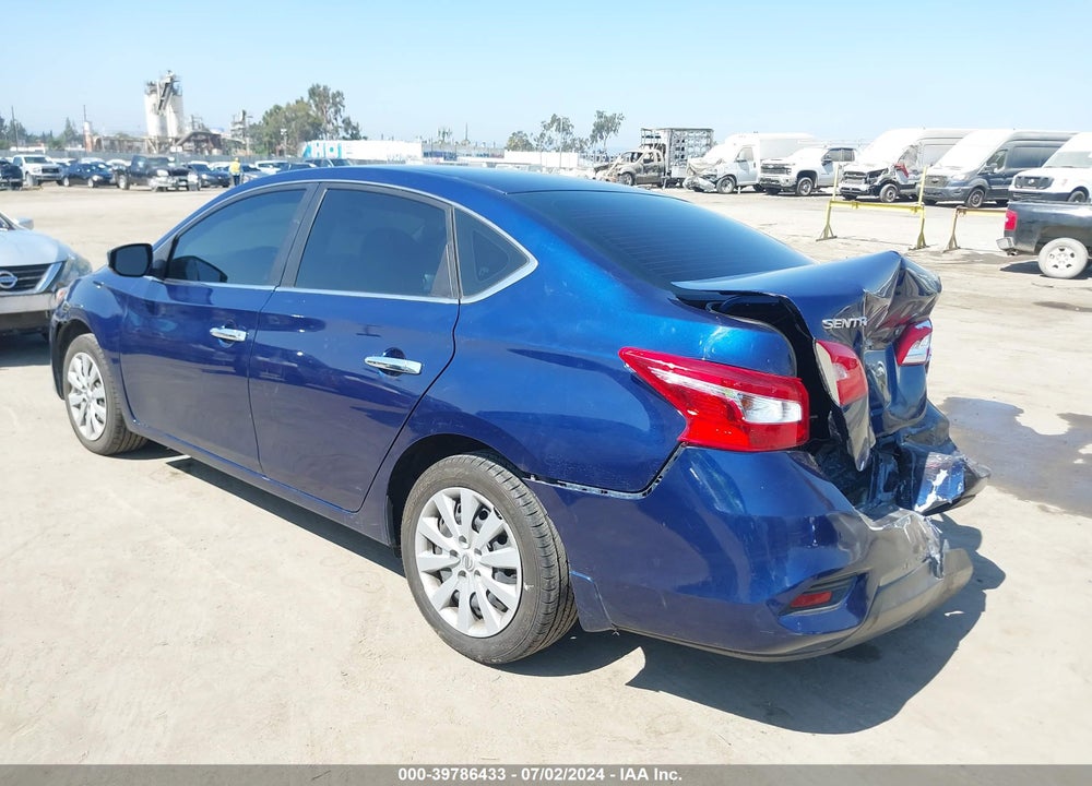 2017 NISSAN SENTRA S VIN: 3N1AB7AP9HY353232