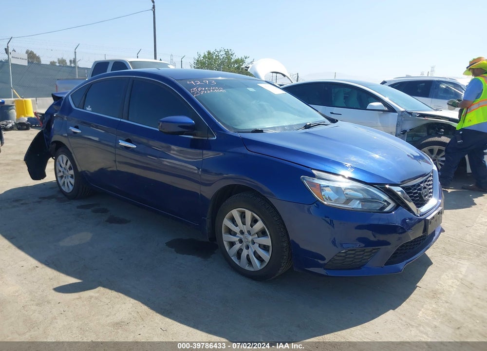 2017 NISSAN SENTRA S VIN: 3N1AB7AP9HY353232