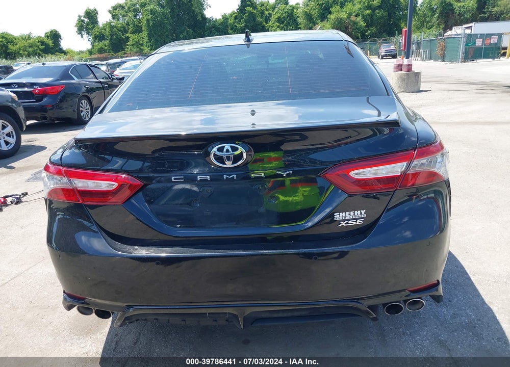2019 TOYOTA CAMRY XSE V6 VIN: 4T1BZ1HK1KU026348
