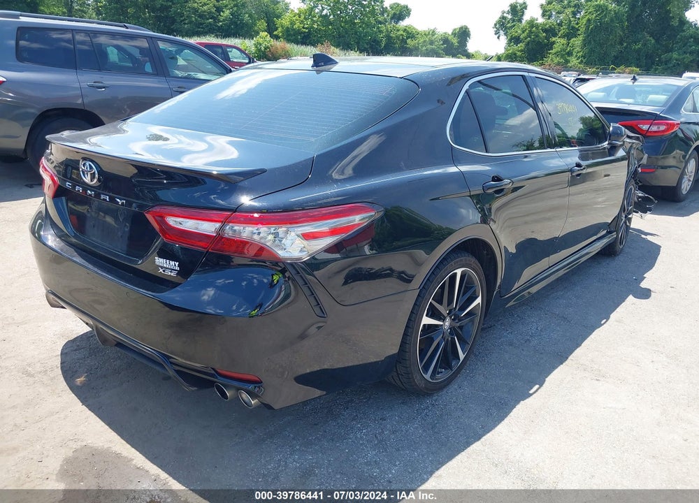 2019 TOYOTA CAMRY XSE V6 VIN: 4T1BZ1HK1KU026348