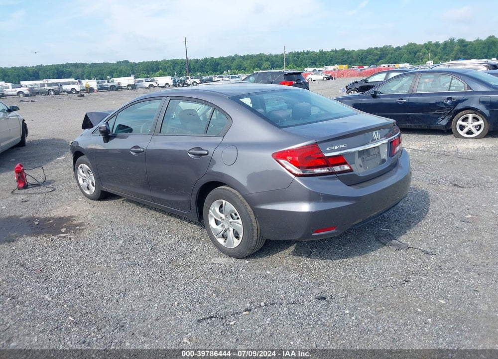2015 HONDA CIVIC LX VIN: 19XFB2F51FE243433