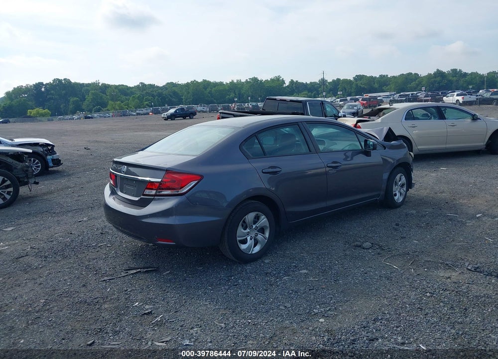 2015 HONDA CIVIC LX VIN: 19XFB2F51FE243433