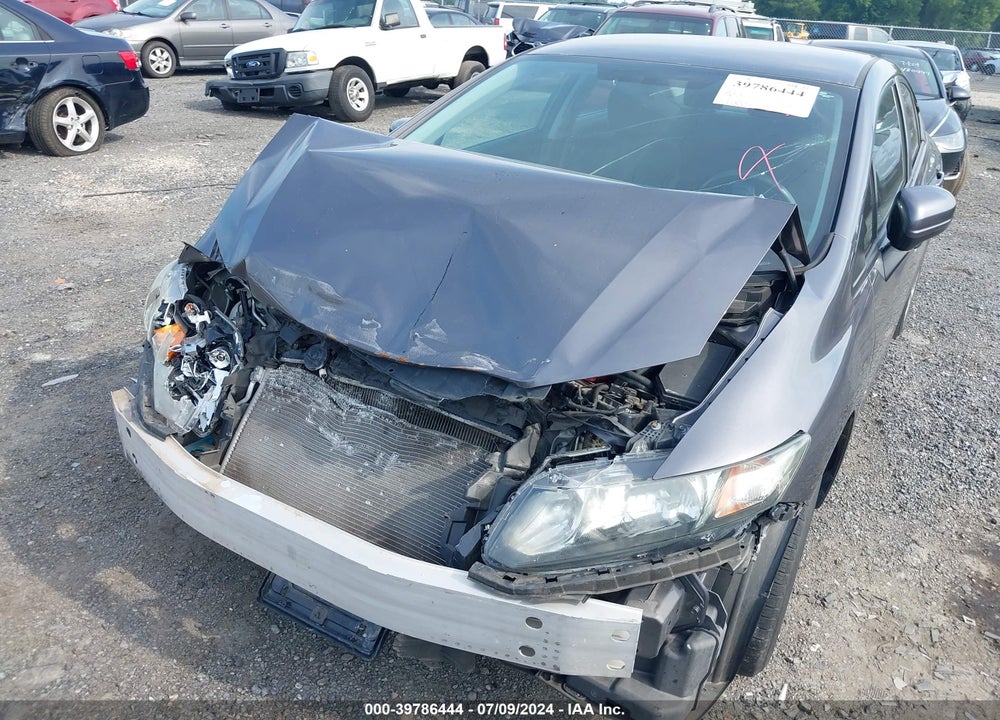 2015 HONDA CIVIC LX VIN: 19XFB2F51FE243433