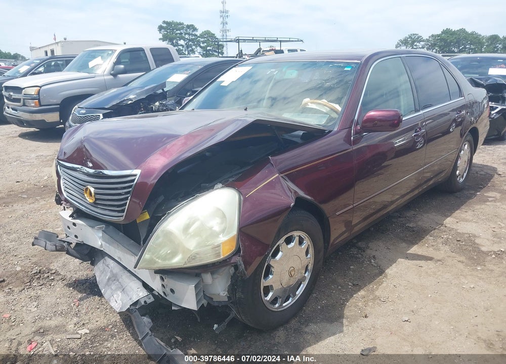 2001 LEXUS LS 430 VIN: JTHBN30F310020338