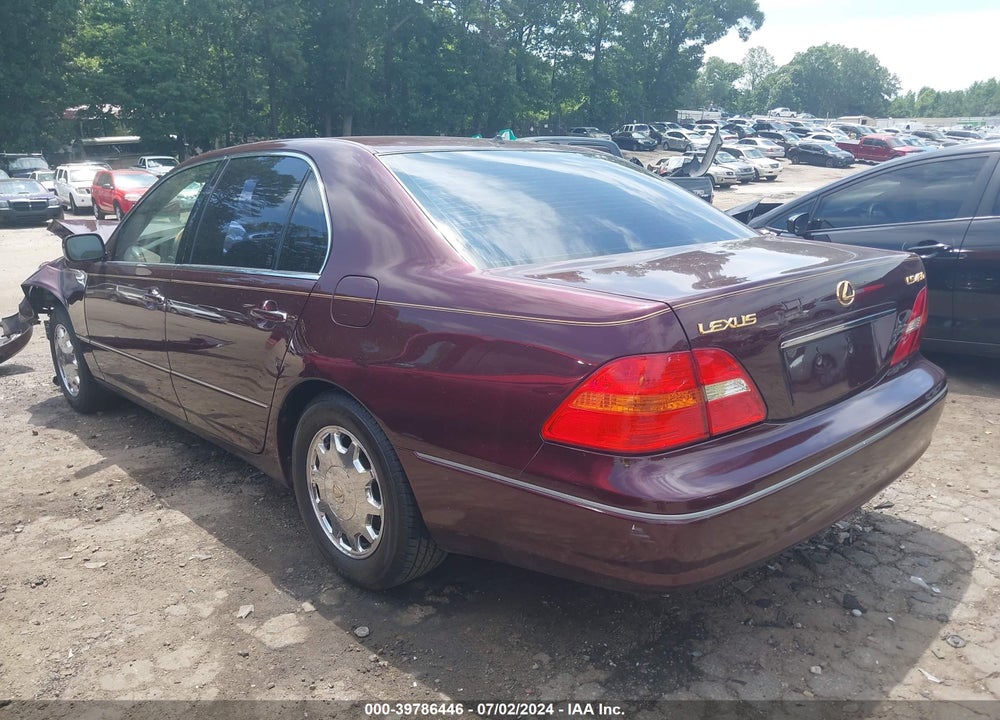 2001 LEXUS LS 430 VIN: JTHBN30F310020338