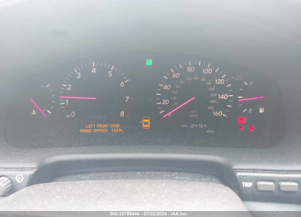 2001 LEXUS LS 430 VIN: JTHBN30F310020338