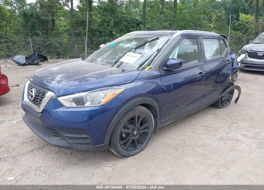 2019 NISSAN KICKS SV VIN: 3N1CP5CUXKL481288