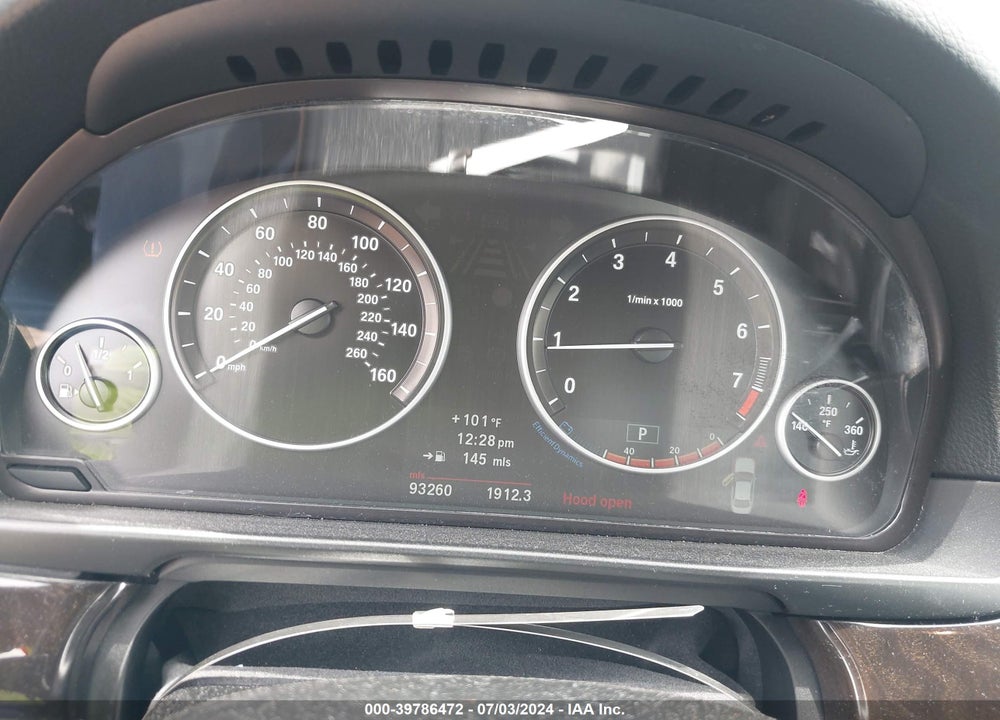 2013 BMW 528I VIN: WBAXG5C54DD229419