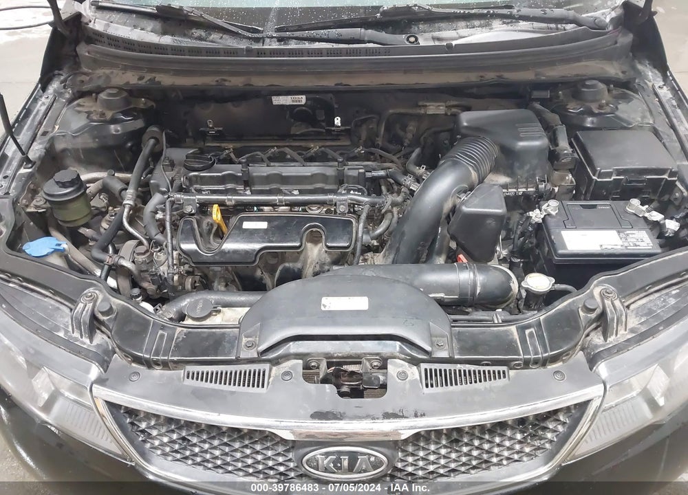 2010 KIA FORTE EX VIN: KNAFU4A29A5172616