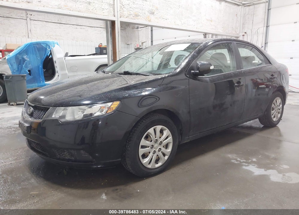 2010 KIA FORTE EX VIN: KNAFU4A29A5172616