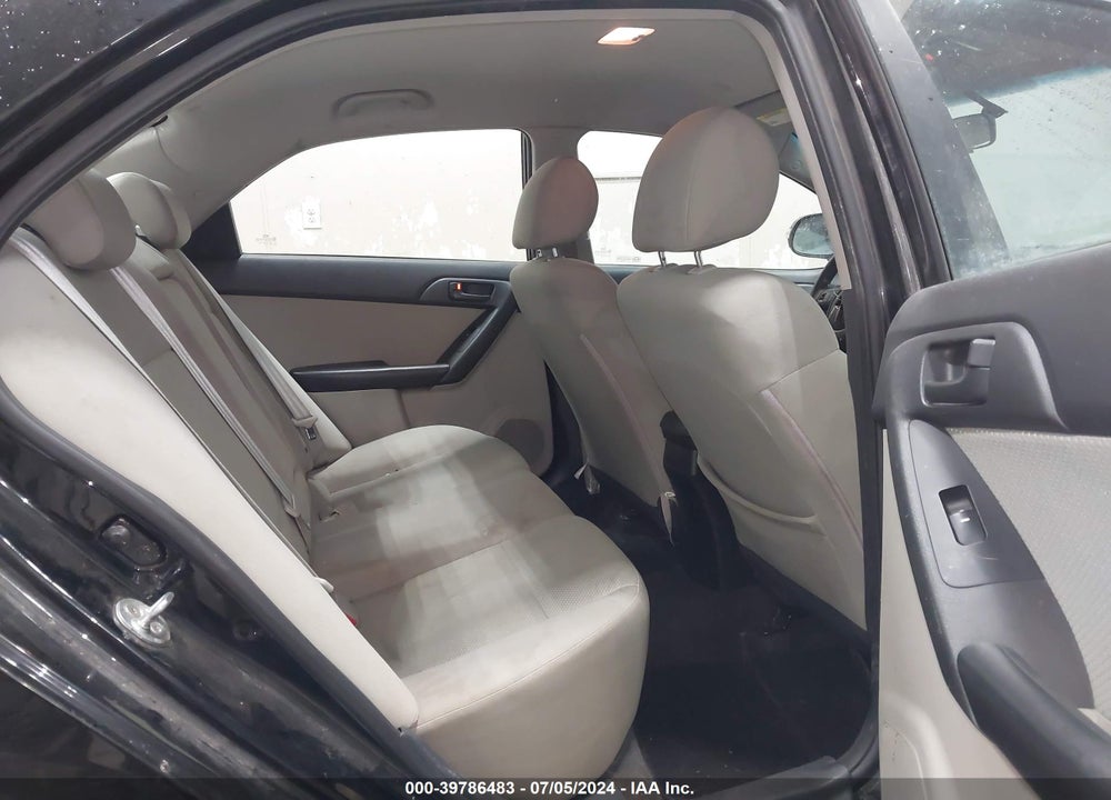 2010 KIA FORTE EX VIN: KNAFU4A29A5172616