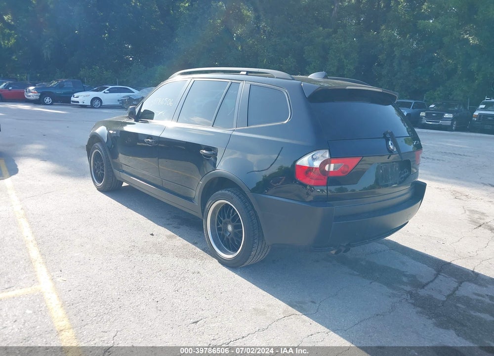 2005 BMW X3 3.0I VIN: WBXPA934X5WD05627