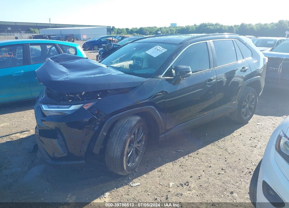 2022 TOYOTA RAV4 HYBRID XLE PREMIUM VIN: 4T3B6RFV3NU100594