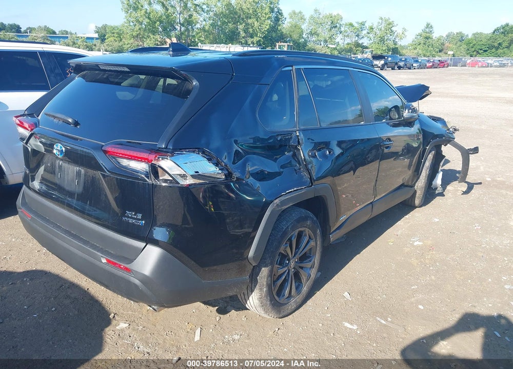 2022 TOYOTA RAV4 HYBRID XLE PREMIUM VIN: 4T3B6RFV3NU100594